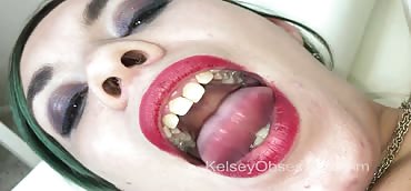 Mouth Fetish - Risika's Fucked Up Mouth Tour